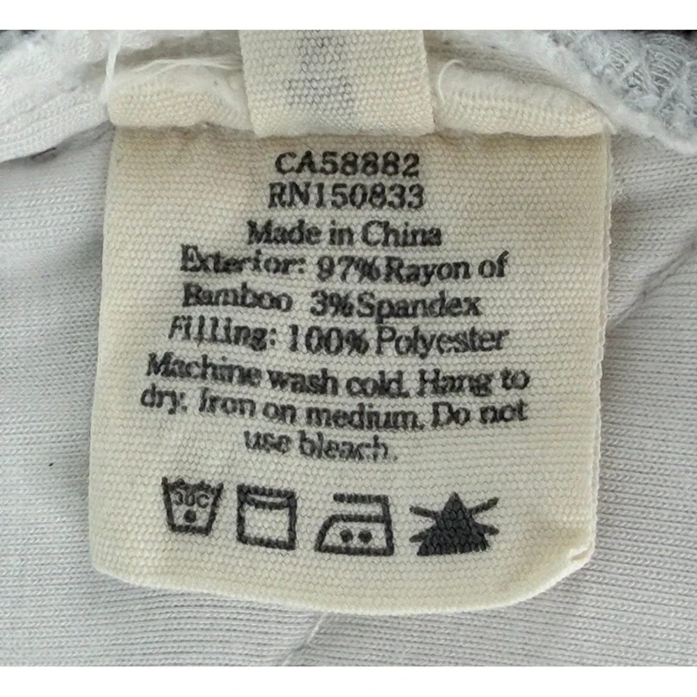 Kyte Baby Sleep Bag Sleepsack Size M 2.5 TOG Gray Bamboo Wearable Blanket